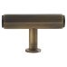 Alexander & Wilks Vesper Hex 14mm T-Bar Cabinet Knob - 55 x 33mm - Antique Brass Alexander & Wilks Vesper Hex 14mm T-Bar Cabinet Knob - 55 x 33mm - Antique Brass