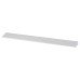 Exel Vora Lipped Edge Cabinet Pull Handle - 320mm Centres - Brushed Aluminium