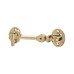 Hampstead Heavy Duty Cabin Hook & Eye - 75mm Length - Polished Brass Hampstead Heavy Duty Cabin Hook & Eye - 75mm Length - Polished Brass