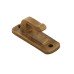 Louis Fraser Curly Tail Replacement Casement Window Fastener Hook Plate - Oil Rubbed Bronze