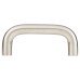 Exel 10mm D-Bar Cabinet Pull Handle - 64mm Centres - Satin Stainless Steel