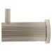 Alexander & Wilks Brunel Diamond Reeded Single Coat Hook - 48 x 25mm - PVD Polished Nickel