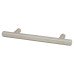 Exel 12mm T-Bar Cabinet Pull Handle - 128mm Centres - Satin Stainless Steel