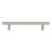 Exel 12mm T-Bar Cabinet Pull Handle - 128mm Centres - Satin Stainless Steel