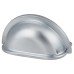 Exel Cabinet Cup Handle - 76mm Centres - Satin Chrome