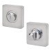 Jigtech Square Bathroom Turn & Release - 52mm Diameter - Polished Chrome