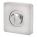 Jigtech Square Bathroom Turn & Release - 52mm Diameter - Polished Chrome