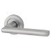 Exel Sophia Bathroom Lock Door Handle on Rose Kit - Satin Chrome