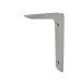 Exel Aluminium Shelf Bracket - 65 x 100mm - Silver