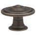 Olde Forge Alcott Round Cabinet Knob - 35mm Diameter - Antique Pewter