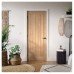 LPD Belize 5 Panel Unfinished Solid Internal Door - 1981 x 533 x 35mm - Oak