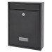 Burg Wachter Trent Mailbox - 260 x 340 x 88mm - Black