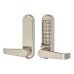 Borg BL5400 Push Button Code Lock - Free Passage - Stainless Steel