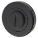 Serozzetta by Carlisle Brass Bathroom Turn & Release - 50mm Diameter - Oval - Matt Black
