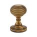 Heritage Brass by M Marcus Reeded Beehive Mortice Door Knob - 59mm Rose Diameter - Antique Brass