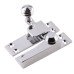 Exel Heavy Duty Reeded Quadrant Arm Sash Window Fastener - 70 x 19mm - Polished Chrome
