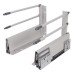 FVG Innobox Soft Close Drawer Pack - Includes 2 x Pairs of Rods - (H) 204mm x (D) 300mm - Grey
