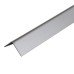 Exel 2000mm 430 Stainless Steel Angle - Equal Sided - 51 x 51 x 0.91mm - Satin