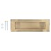Letter Plate - 306 x 100mm - Antique Brass