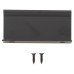 Exel Serva Lipped Edge Cabinet Pull Handle - 64mm Centres - Black