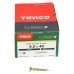 TIMCO Classic Pozi Countersunk Wood Screws - 6.0 x 40mm - Yellow Zinc - Pack of 200 TIMCO Classic Pozi Countersunk Wood Screws - 6.0 x 40mm - Yellow Zinc - Pack of 200