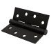 Exel Twin Ball Bearing Grade 13 Butt Fire Door Hinge - 100 x 76 x 3mm - Matt Black - Pair Exel Twin Ball Bearing Grade 13 Butt Fire Door Hinge - 100 x 76 x 3mm - Matt Black - Pair