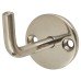 Hampstead Single Coat Hook - 32 x 25mm - Satin Stainless Steel