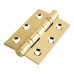 Exel Victorian Scroll Latch Door Handle Kit - Polished Brass