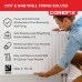 Corefix Connect 120 - Dot and Dab or Drylined Wall Fixing Solution - Red - Pack of 24