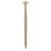 TIMCO Solo Chippy Pozi Countersunk Wood Screws - 6.0 x 90mm - Yellow Zinc - Pack of 100