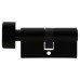 Exel 5 Pin 60mm Euro Thumbturn Cylinder - 30mm Turn + 30mm - Matt Black - Keyed to Differ