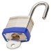 Squire Watchman Laminated Padlock - 30mm Body - 18 x 14mm Shackle - Keyed to Differ - Silver