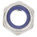 TIMCO Nylon Insert Hex Nut - Type T - M8 - A2 Stainless Steel - Pack of 10