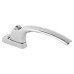 Hoppe uPVC/Timber Inline Espagnolette Locking Multipoint Window Handle - Dual - Polished Chrome