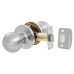 Exel Bala Hotel Mortice Door Knobset - Passage - 65mm Rose Diameter - Satin Chrome