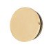 38mm Solid Brass Flat End Cap - Polished