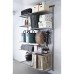 elfa Top Track System - Click In Ventilated Wire Shelf - 1212 x 405mm - Platinum