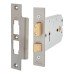 UNION 2026 Horizontal Bathroom Lock - 124mm Case - 38-101.5mm Backset - Satin Stainless Steel