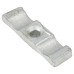 Turn Button Cabinet Catch - 50 x 15 x 6.5mm - Galvanised - Pack of 5