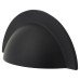 Crofts & Assinder Monmouth Cabinet Cup Handle - 64mm Centres - Matt Black