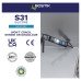 Bostik S31 Neutral Sanitary Sealant - 310ml - White