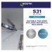 Bostik S31 Neutral Sanitary Sealant - 310ml - White