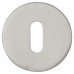 Exel Escutcheon - 52mm Diameter - Keyhole - Satin Stainless Steel
