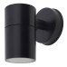 Exel Outdoor Up or Down Wall Light - IP44 - Black