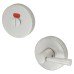 Exel Puma Bathroom Turn & Release - 50mm Diameter - Extended Turn - Satin Aluminium