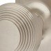 Hampstead Miller Reeded Mortice Door Knob on Backplate - Bathroom - 205 x 52mm - Satin Nickel