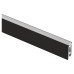 Emuca Zero Hanging Rail - 1100mm Length - Black