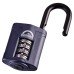 Squire Combination All Weather Padlock - 40mm Body - 17 x 20mm Shackle - Blue
