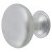 Exel Domed Round Cabinet Knob - 25mm Diameter - Satin Chrome
