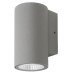 Hampstead 3W LED Outdoor Up or Down Wall Light - IP65 - 3000K Warm White - Silver